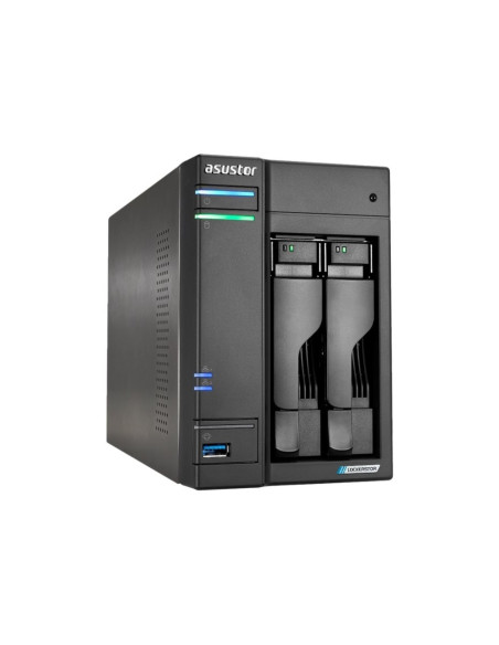 Asustor Lockerstor 2 Gen2 (As6702T) Nas Komputer Stacjonarny Intel® Celeron® N5105 4 Gb Ddr4 0 Tb Adm Czarny