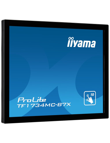 Iiyama Tf1734Mc-B7X Monitor Komputerowy 43,2 Cm (17") 1280 X 1024 Px Sxga Led Ekran Dotykowy Czarny