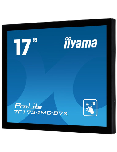 Iiyama Tf1734Mc-B7X Monitor Komputerowy 43,2 Cm (17") 1280 X 1024 Px Sxga Led Ekran Dotykowy Czarny