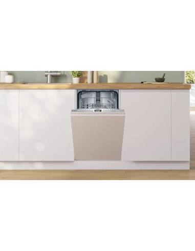 Zmywarka Bosch Sph4Ekx17E Do Zabudowy W Pełni Zintegrowana, 45 Cm, Zawiasy Ślizgowe Vario