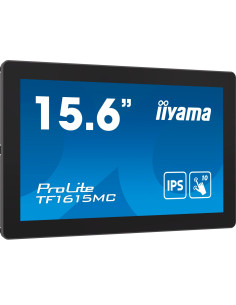 Iiyama Prolite Tf1615Mc-B1 Monitor Komputerowy 39,6 Cm (15.6") 1920 X 1080 Px Full Hd Ekran Dotykowy Czarny