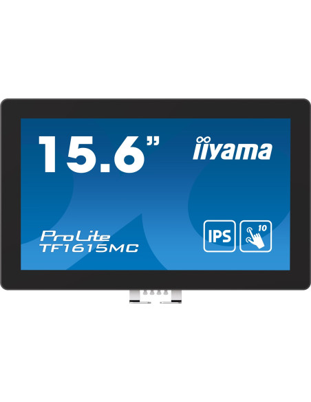 Iiyama Prolite Tf1615Mc-B1 Monitor Komputerowy 39,6 Cm (15.6") 1920 X 1080 Px Full Hd Ekran Dotykowy Czarny