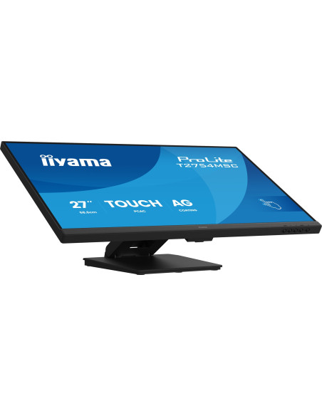 Iiyama Prolite T2754Msc-B2Ag Monitor Komputerowy 68,6 Cm (27") 1920 X 1080 Px Full Hd Led Ekran Dotykowy Przeznaczony Dla Wielu 