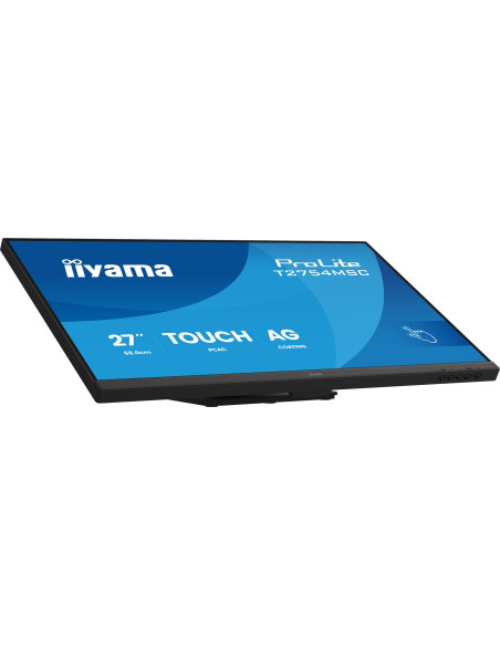 Iiyama Prolite T2754Msc-B2Ag Monitor Komputerowy 68,6 Cm (27") 1920 X 1080 Px Full Hd Led Ekran Dotykowy Przeznaczony Dla Wielu 