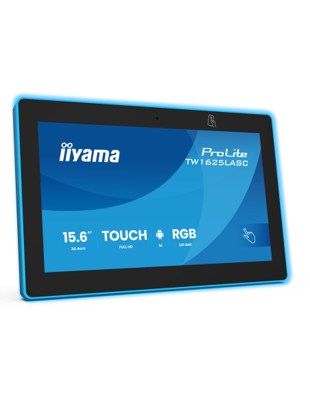 Iiyama Tw1625Lasc-B3Pnr Wyświetlacz Do Sal Konferencyjnych. 39,6 Cm (15.6") 1920 X 1080 Px Led Wi-Fi 6 (802.11Ax), Wi-Fi 5 (802.