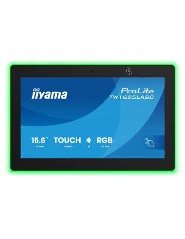 Iiyama Tw1625Lasc-B3Pnr Wyświetlacz Do Sal Konferencyjnych. 39,6 Cm (15.6") 1920 X 1080 Px Led Wi-Fi 6 (802.11Ax), Wi-Fi 5 (802.