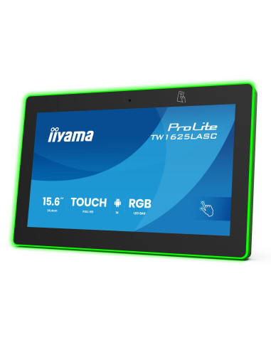 Iiyama Tw1625Lasc-B3Pnr Wyświetlacz Do Sal Konferencyjnych. 39,6 Cm (15.6") 1920 X 1080 Px Led Wi-Fi 6 (802.11Ax), Wi-Fi 5 (802.