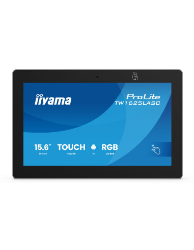 Iiyama Tw1625Lasc-B3Pnr Wyświetlacz Do Sal Konferencyjnych. 39,6 Cm (15.6") 1920 X 1080 Px Led Wi-Fi 6 (802.11Ax), Wi-Fi 5 (802.