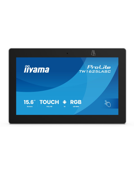 Iiyama Tw1625Lasc-B3Pnr Wyświetlacz Do Sal Konferencyjnych. 39,6 Cm (15.6") 1920 X 1080 Px Led Wi-Fi 6 (802.11Ax), Wi-Fi 5 (802.