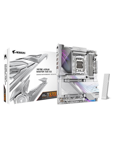 Gigabyte X870E Aorus Master X3D Ice Amd X870E Gniazdo Am5 Atx