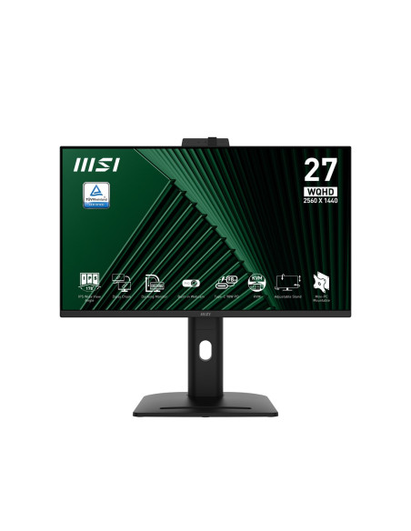 Msi Pro Mp275Qpdg Monitor Komputerowy 68,6 Cm (27") 2560 X 1440 Px Wide Quad Hd Lcd Czarny