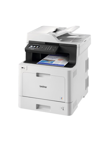 Urządzenie Wielofunkcyjne Brother Dcp-L8410Cdw Dcpl8410Cdwyj1 (Laserowe Kolor  A4  Skaner Do Dokumentów, Skaner Płaski)