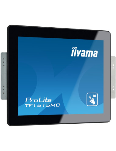Iiyama Tf1515Mc-B2 Monitor Komputerowy 38,1 Cm (15") 1024 X 768 Px Xga Led Ekran Dotykowy Czarny