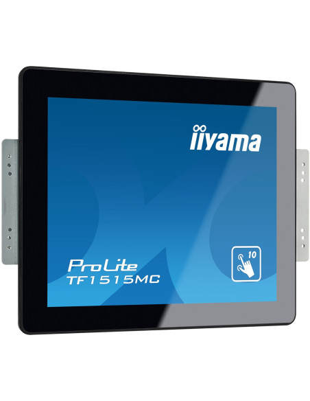 Iiyama Tf1515Mc-B2 Monitor Komputerowy 38,1 Cm (15") 1024 X 768 Px Xga Led Ekran Dotykowy Czarny