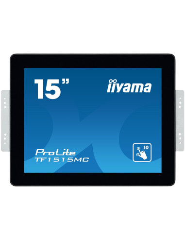 Iiyama Tf1515Mc-B2 Monitor Komputerowy 38,1 Cm (15") 1024 X 768 Px Xga Led Ekran Dotykowy Czarny