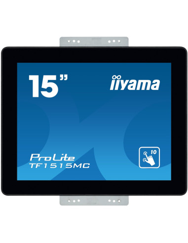 Iiyama Tf1515Mc-B2 Monitor Komputerowy 38,1 Cm (15") 1024 X 768 Px Xga Led Ekran Dotykowy Czarny