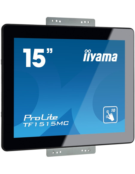 Iiyama Tf1515Mc-B2 Monitor Komputerowy 38,1 Cm (15") 1024 X 768 Px Xga Led Ekran Dotykowy Czarny
