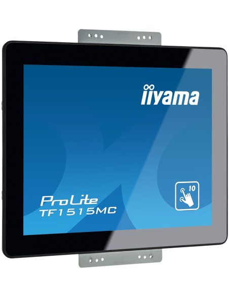 Iiyama Tf1515Mc-B2 Monitor Komputerowy 38,1 Cm (15") 1024 X 768 Px Xga Led Ekran Dotykowy Czarny