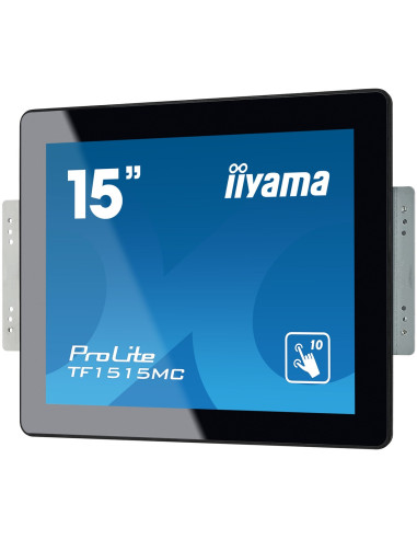 Iiyama Tf1515Mc-B2 Monitor Komputerowy 38,1 Cm (15") 1024 X 768 Px Xga Led Ekran Dotykowy Czarny