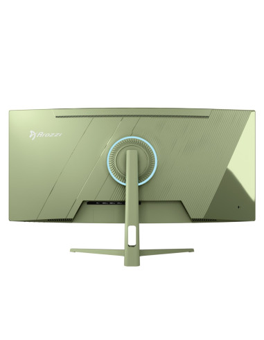 Arozzi Nova 34” Curved Monitor Komputerowy 86,4 Cm (34") 3440 X 1440 Px 4K Ultra Hd Led Zielony
