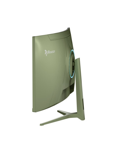 Arozzi Nova 34” Curved Monitor Komputerowy 86,4 Cm (34") 3440 X 1440 Px 4K Ultra Hd Led Zielony