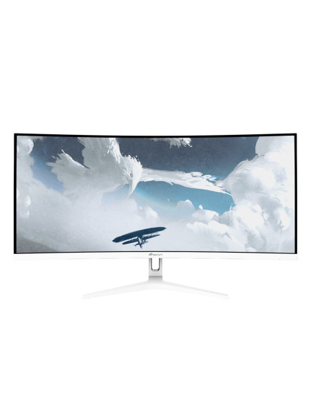 Arozzi Nova 34” Curved Monitor Komputerowy 86,4 Cm (34") 3440 X 1440 Px 4K Ultra Hd Led Biały