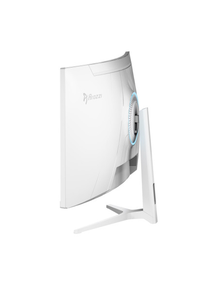 Arozzi Nova 34” Curved Monitor Komputerowy 86,4 Cm (34") 3440 X 1440 Px 4K Ultra Hd Led Biały