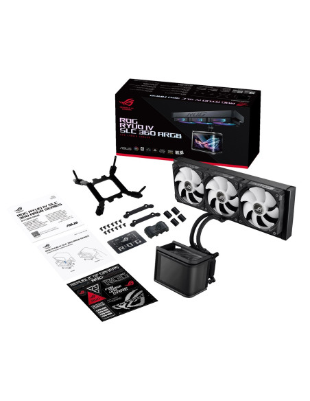 Asus Rog Ryuo Iv Slc 360 Argb Procesor Chłodnica Cieczy All-In-One 12 Cm Czarny