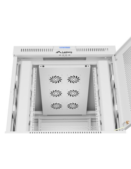 Lanberg Szafa Stojąca Rack 19" 15U 800X1000 Szara