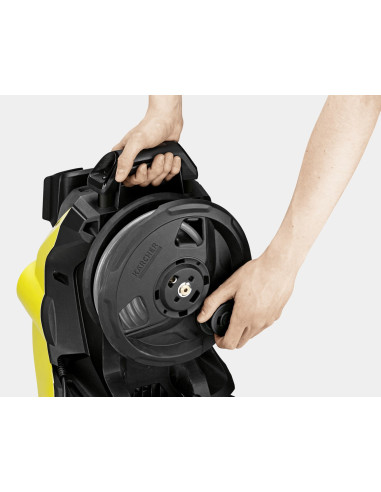 Kärcher K 5 Premium Smart Control Flex Home Podkładka Ciśnieniowa Wyprostowany Prąd Elektryczny 500 L/H Czarny, Żółty