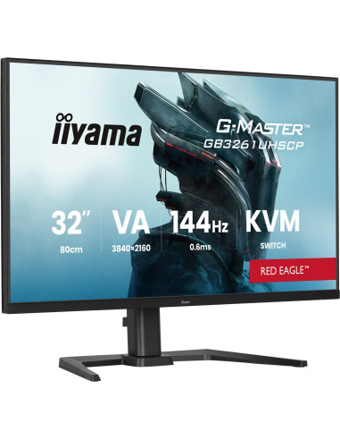 Iiyama G-Master Gb3261Uhscp-B1 Monitor Komputerowy 80 Cm (31.5") 3840 X 2160 Px 4K Ultra Hd Led Czarny