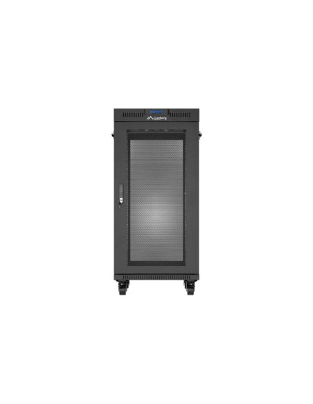 Lanberg Szafa Rack Stojąca 19" 24U 600X800 Czarna