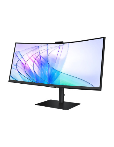 Samsung S65Vc Monitor Komputerowy 86,4 Cm (34") 3440 X 1440 Px Ultrawide Quad Hd Lcd Czarny