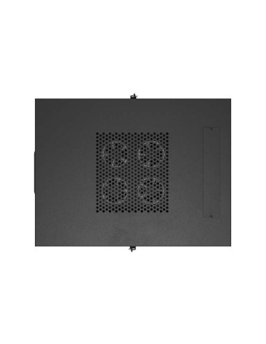 Lanberg Szafa Instalacyjna Rack Stojąca 19" 24U 600X800 Czarna Drzwi Przeszklone Lcd (Flat Pack) V2