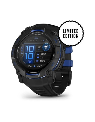 Garmin Instinct 3 3,3 Cm (1.3") Amoled 45 Mm Cyfrowy 416 X 416 Px Czarny Gps