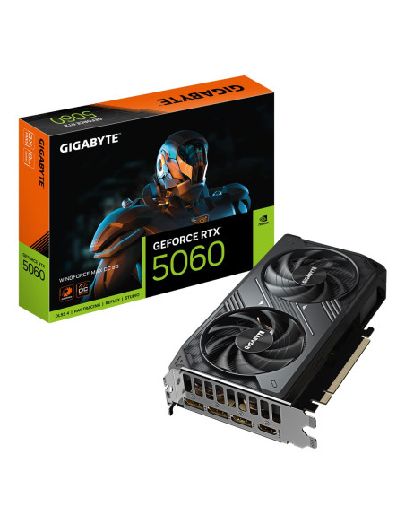 Karta Graficzna Gigabyte Geforce Rtx 5060 Windforce Max Oc 8Gb (Gv-N5060Wf2Max Oc-8Gd)