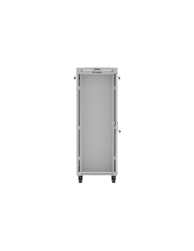 Lanberg Szafa Instalacyjna Rack Stojąca 19" 32U 600X600 Szara Drzwi Przeszklone Lcd (Flat Pack) V2