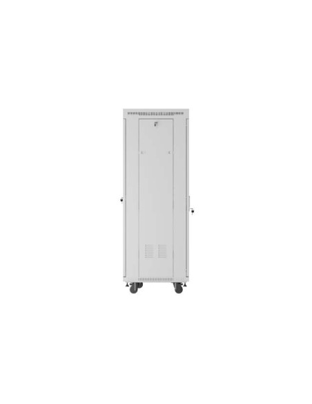 Lanberg Szafa Instalacyjna Rack Stojąca 19" 32U 600X600 Szara Drzwi Przeszklone Lcd (Flat Pack) V2
