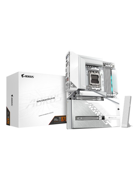 Gigabyte X870 Aorus Stealth Ice Amd X870 Gniazdo Am5 Atx