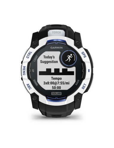 Garmin Instinct 2,79 Cm (1.1") Mip 50 Mm Cyfrowy 176 X 176 Px Ekran Dotykowy Czarny, Biały Gps