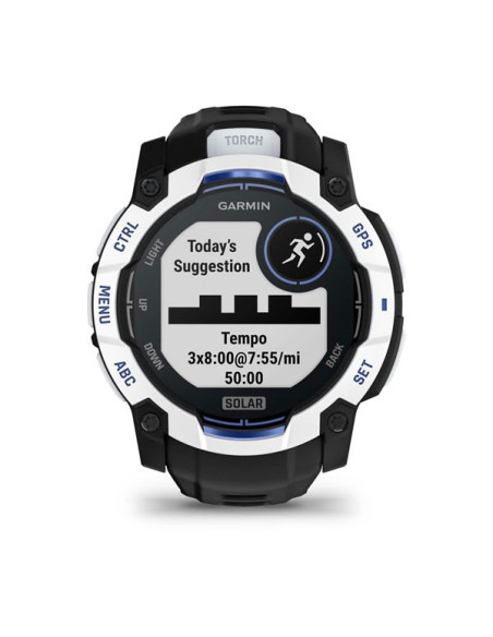 Garmin Instinct 2,79 Cm (1.1") Mip 50 Mm Cyfrowy 176 X 176 Px Ekran Dotykowy Czarny, Biały Gps