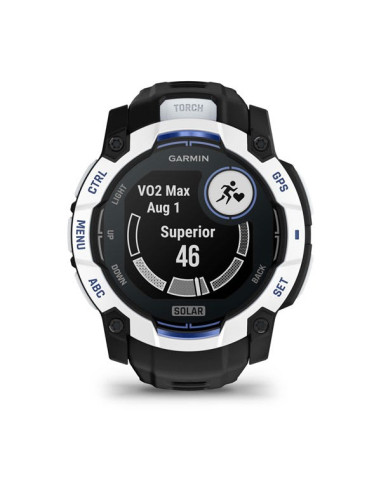 Garmin Instinct 2,79 Cm (1.1") Mip 50 Mm Cyfrowy 176 X 176 Px Ekran Dotykowy Czarny, Biały Gps