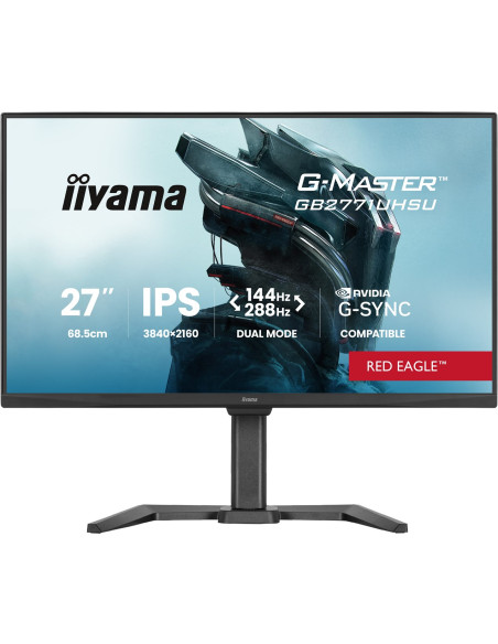 Iiyama G-Master Gb2771Uhsu-B1 Monitor Komputerowy 68,6 Cm (27") 3840 X 2160 Px 4K Ultra Hd Led Czarny