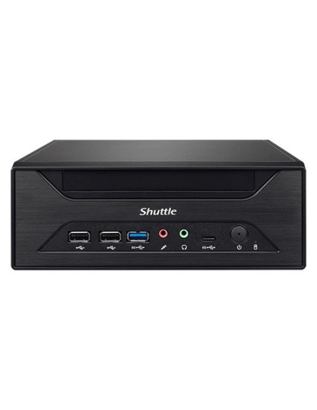 Shuttle Barebone Slim Xh610        So-Ddr4  Black