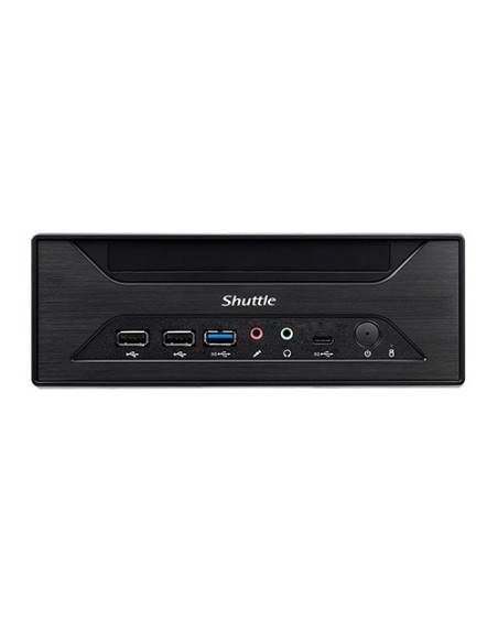 Shuttle Barebone Slim Xh610        So-Ddr4  Black
