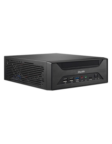 Shuttle Barebone Slim Xh610        So-Ddr4  Black