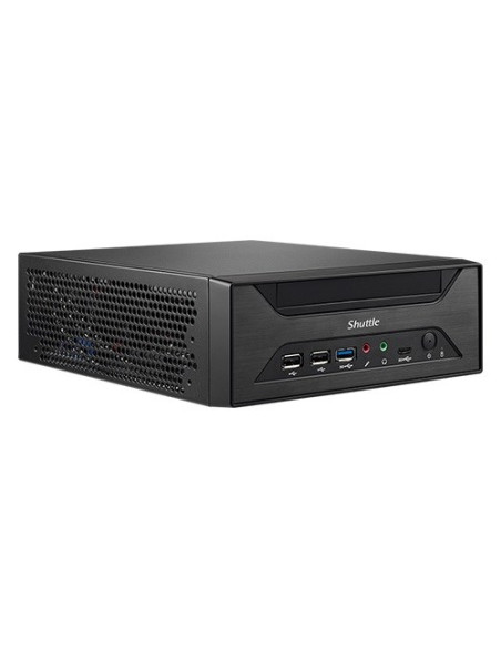 Shuttle Barebone Slim Xh610        So-Ddr4  Black