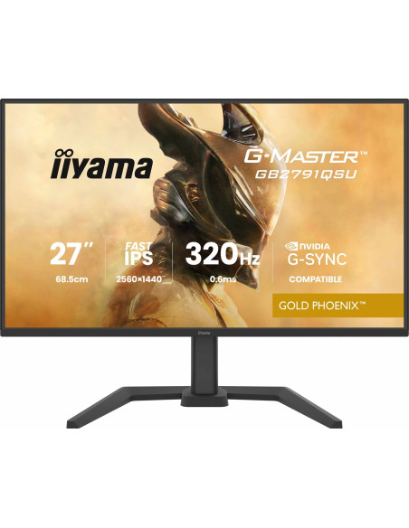 Iiyama G-Master Gb2791Qsu-B1 Monitor Komputerowy 68,6 Cm (27") 2560 X 1440 Px Wide Quad Hd Czarny