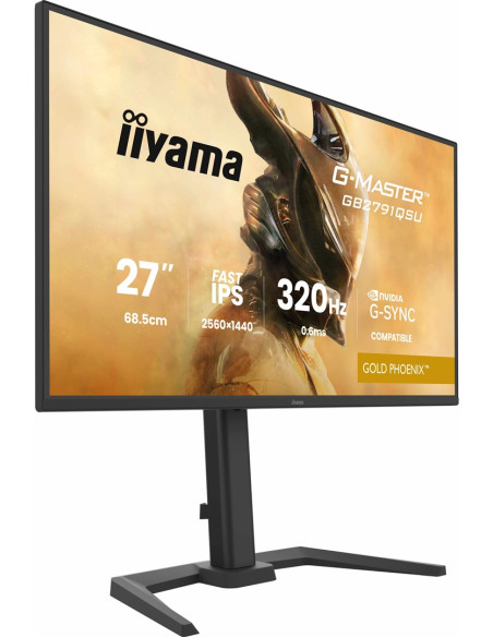 Iiyama G-Master Gb2791Qsu-B1 Monitor Komputerowy 68,6 Cm (27") 2560 X 1440 Px Wide Quad Hd Czarny