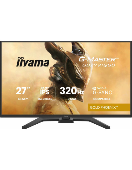 Iiyama G-Master Gb2791Qsu-B1 Monitor Komputerowy 68,6 Cm (27") 2560 X 1440 Px Wide Quad Hd Czarny